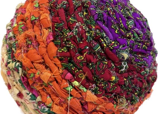 Prayer of Day Nineteen Work Size: 70 cm Medium: Fabrics